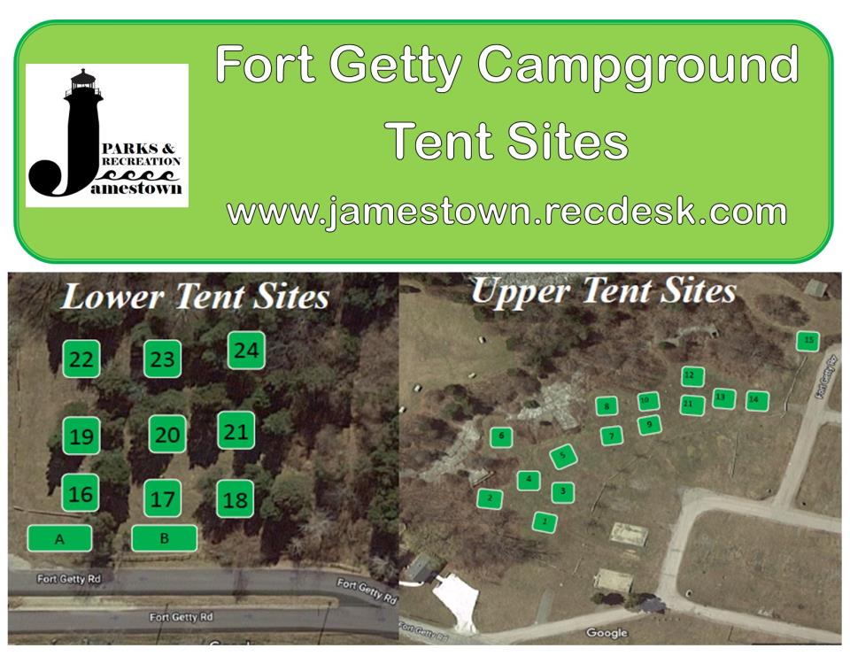Tent Sites Map