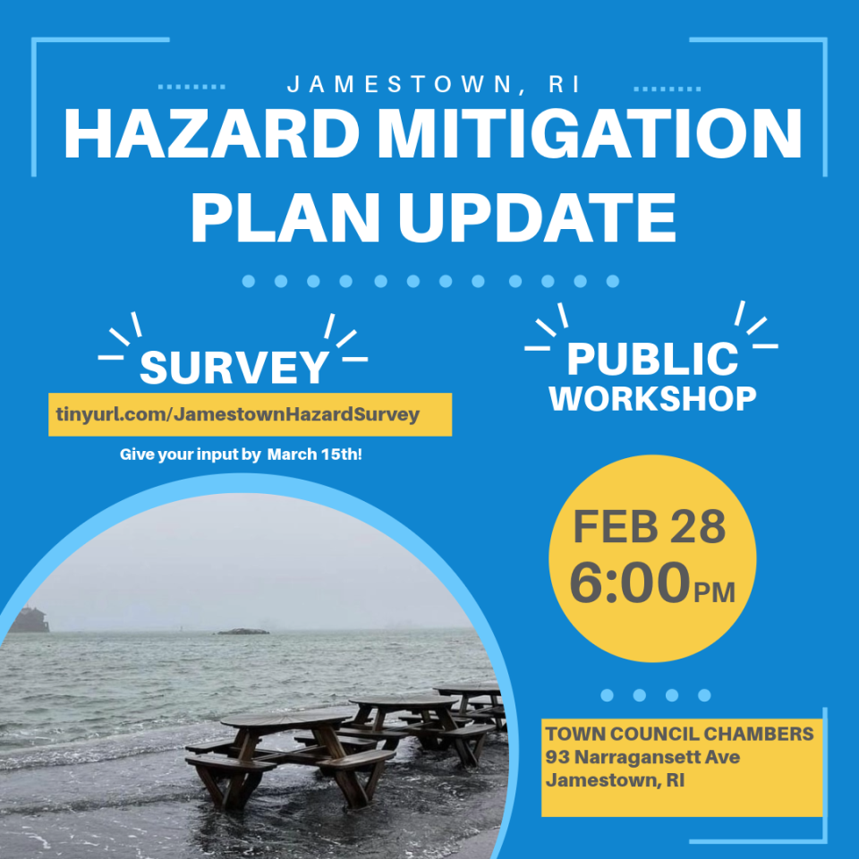 Jamestown Hazard Mitigation Plan 2024